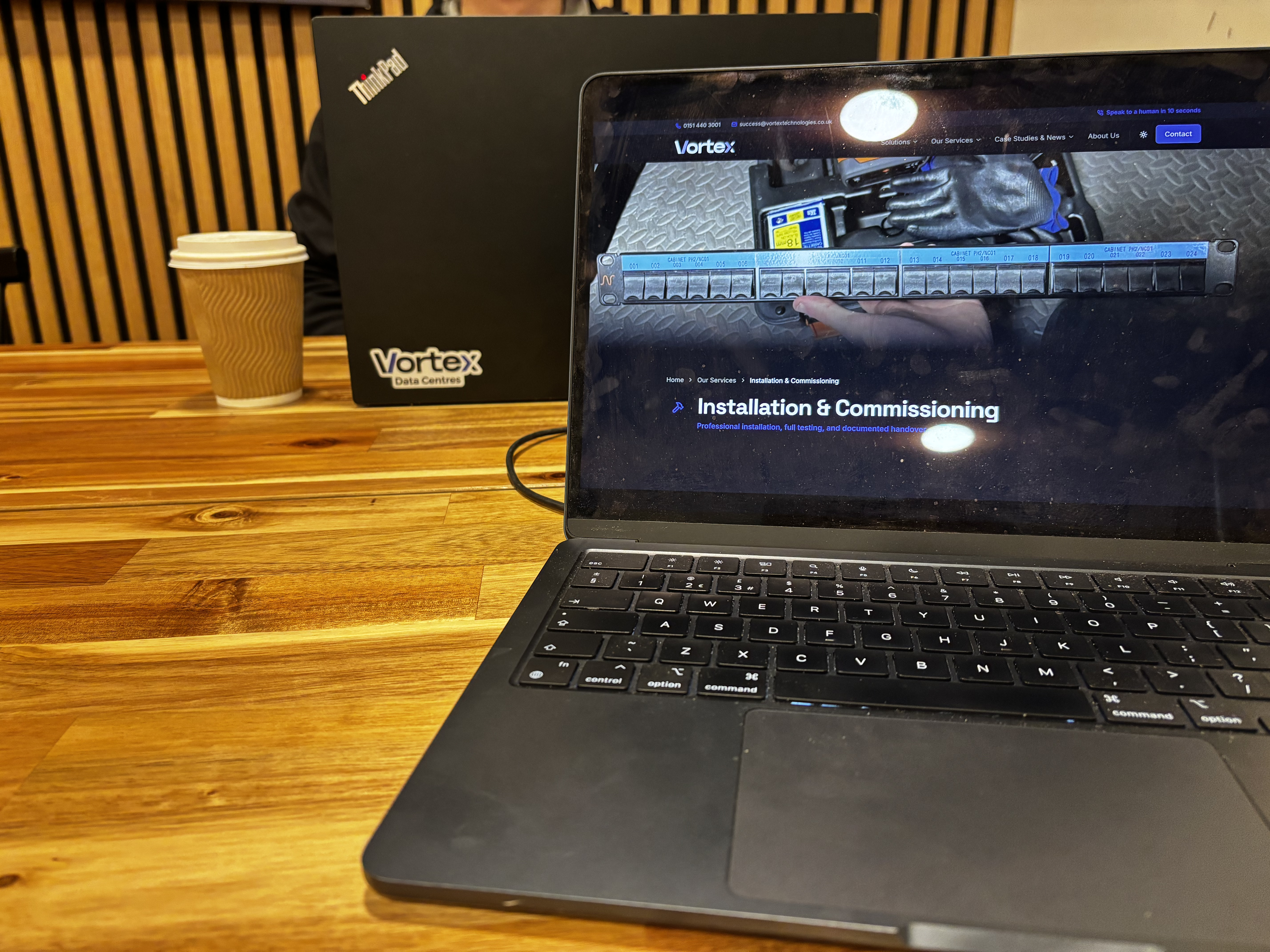 Vortex Technologies engineer