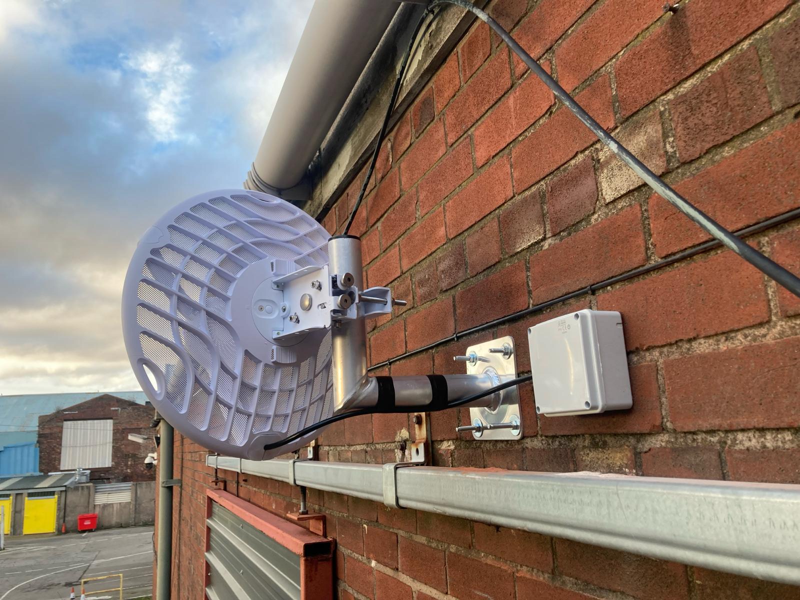 Point-to-Point Wireless Link - Industrial Estate